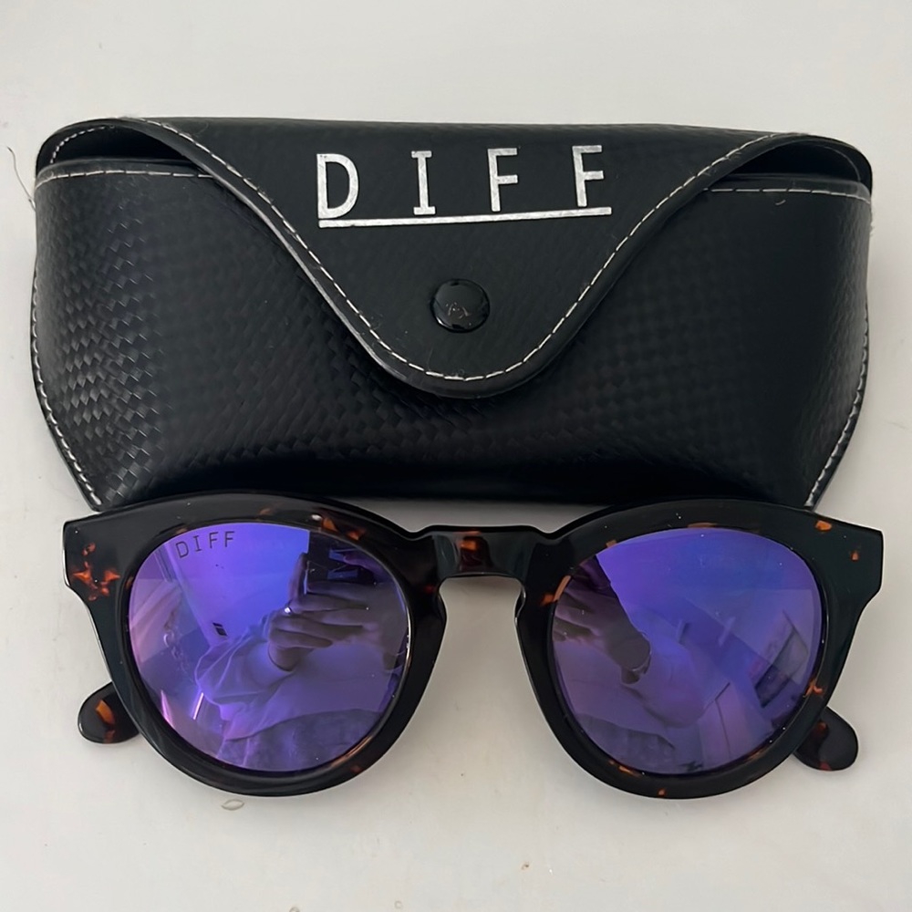 Diff sunglasses - perfect for spring & summer, purple lenses